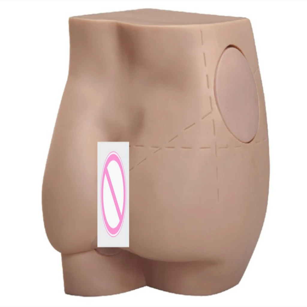 Hip Injection Practice Model Medical Science Gluteal Injection Training Simulator Nursing Learning and Training Module for Nurse