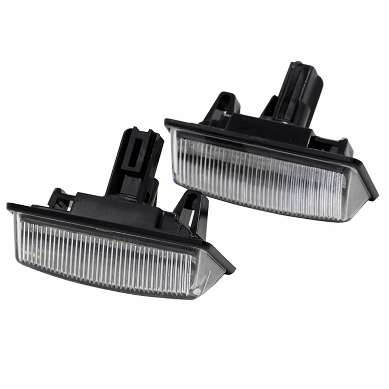 Luz LED de número de matrícula de coche para Nissan TEANA TIDDA Altima SENTRA SUNNY controlador Canbus incorporado