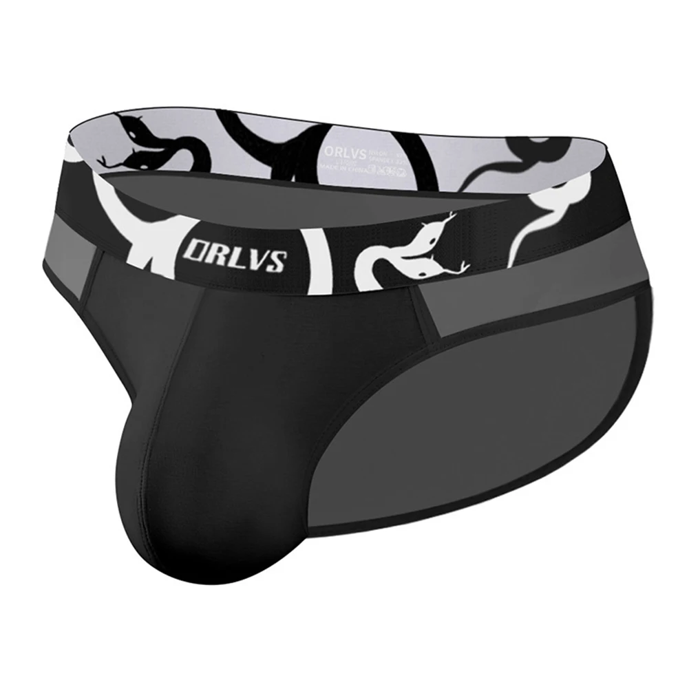 

Men's Breathable Pouch Underpants Thin Mesh Fabric Briefs Low Waist Comfortable Fit Suitable for Everyday Comfort