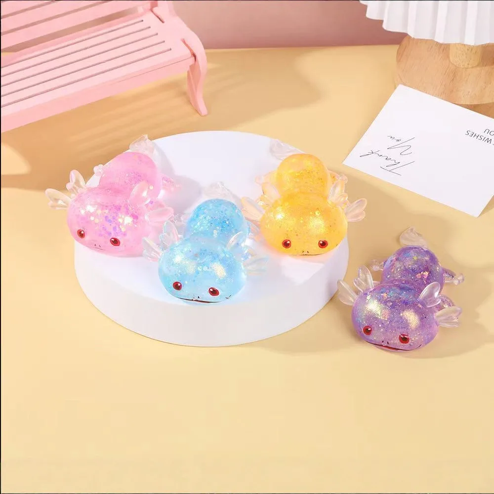 Cartoon Pinch Music Toy Simulation Salamander Stress Relieving Tool for Children Wholesale of Venting Toy Manufacturers