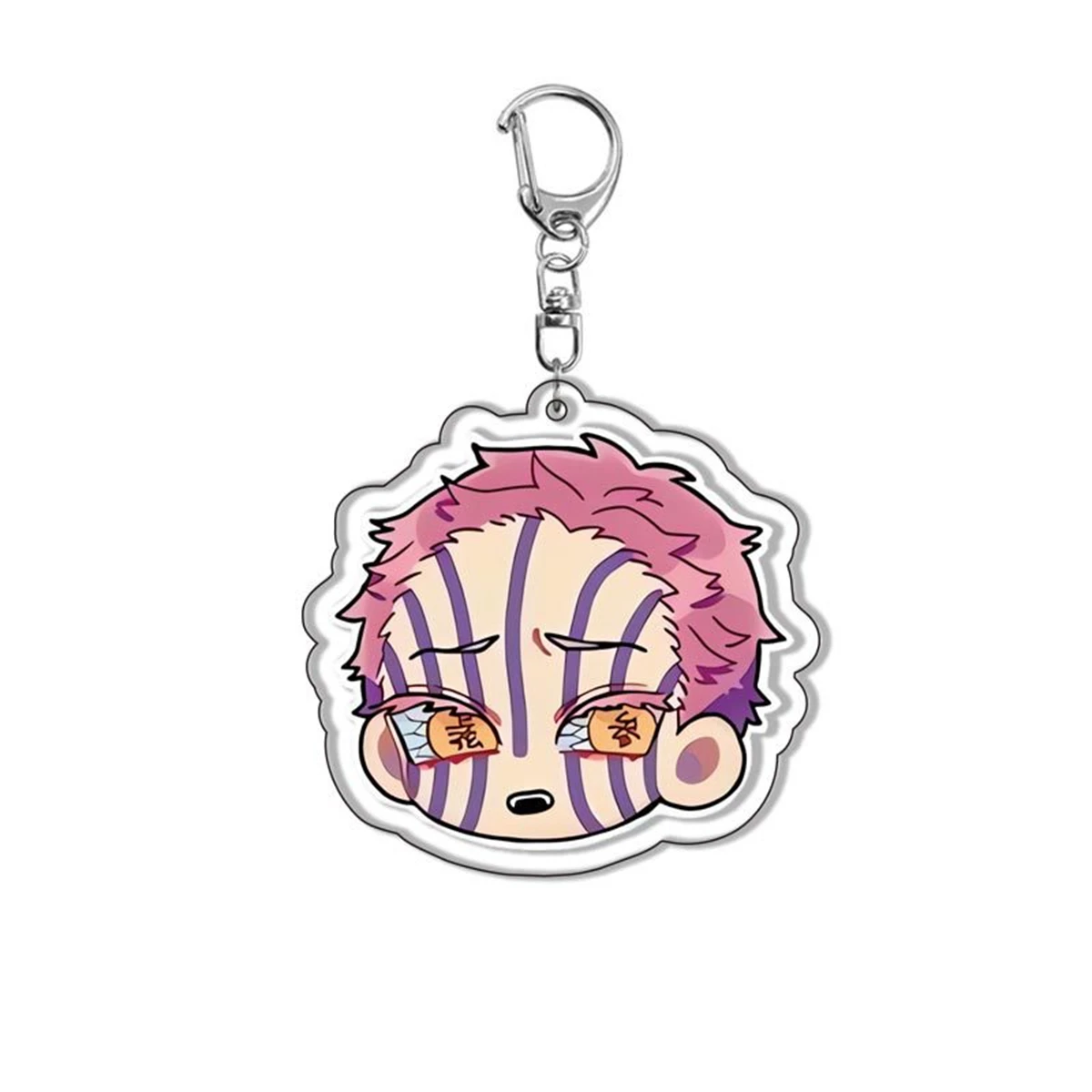 Anime GOODS Acrylic Keychain cute y2k Demon Slayer keychain for bag keys car key bag backpack collection display accessories