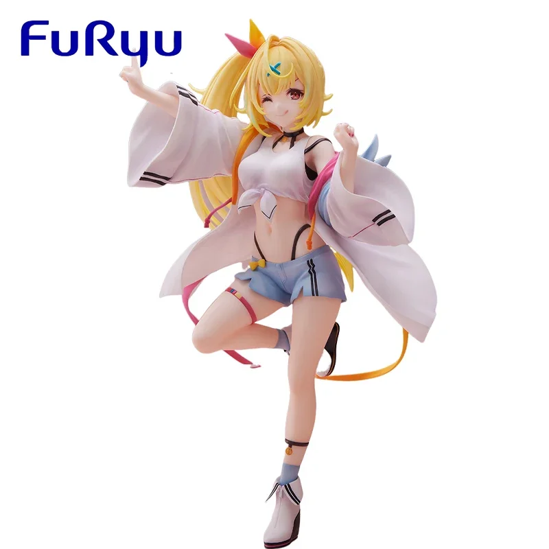 

In Stock Genuine Original FuRyu Sara Hoshikawa NIJISANJI Action Anime Figure PVC 20CM Collectible Model Statuette Ornament Gift