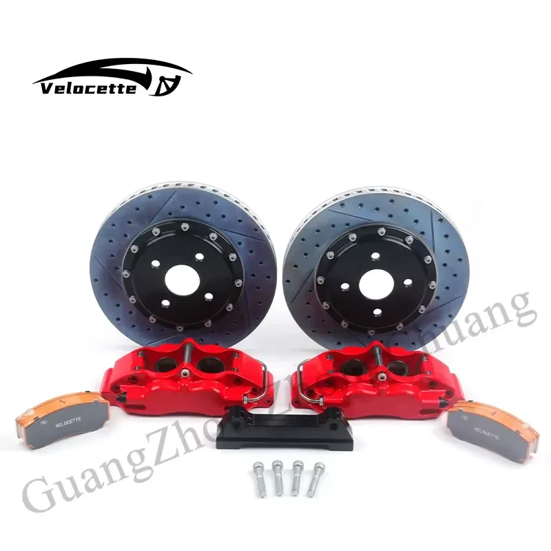 for Honda BREEZE VEZEL XR-V FIT LIFE Top Big Brake Kit 4 Piston for 16-17 Inch Wheels 300-330mm Disc