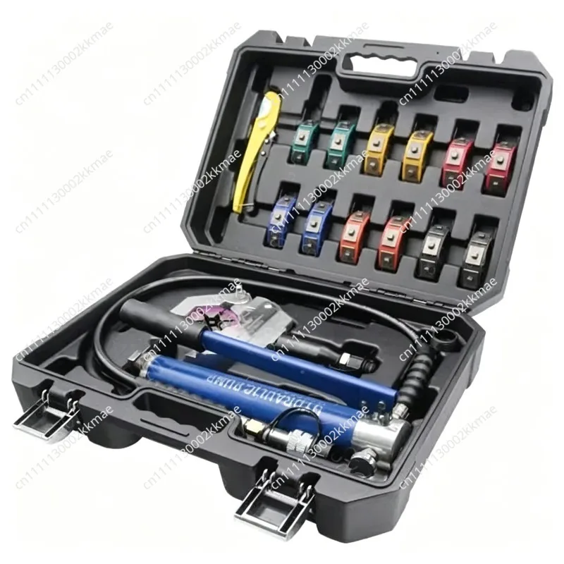 Manual AC Hose Crimper Aluminum pump set Separable Hydraulic Hose Crimper Kit with Aluminum Pump Air Conditioner repair tool