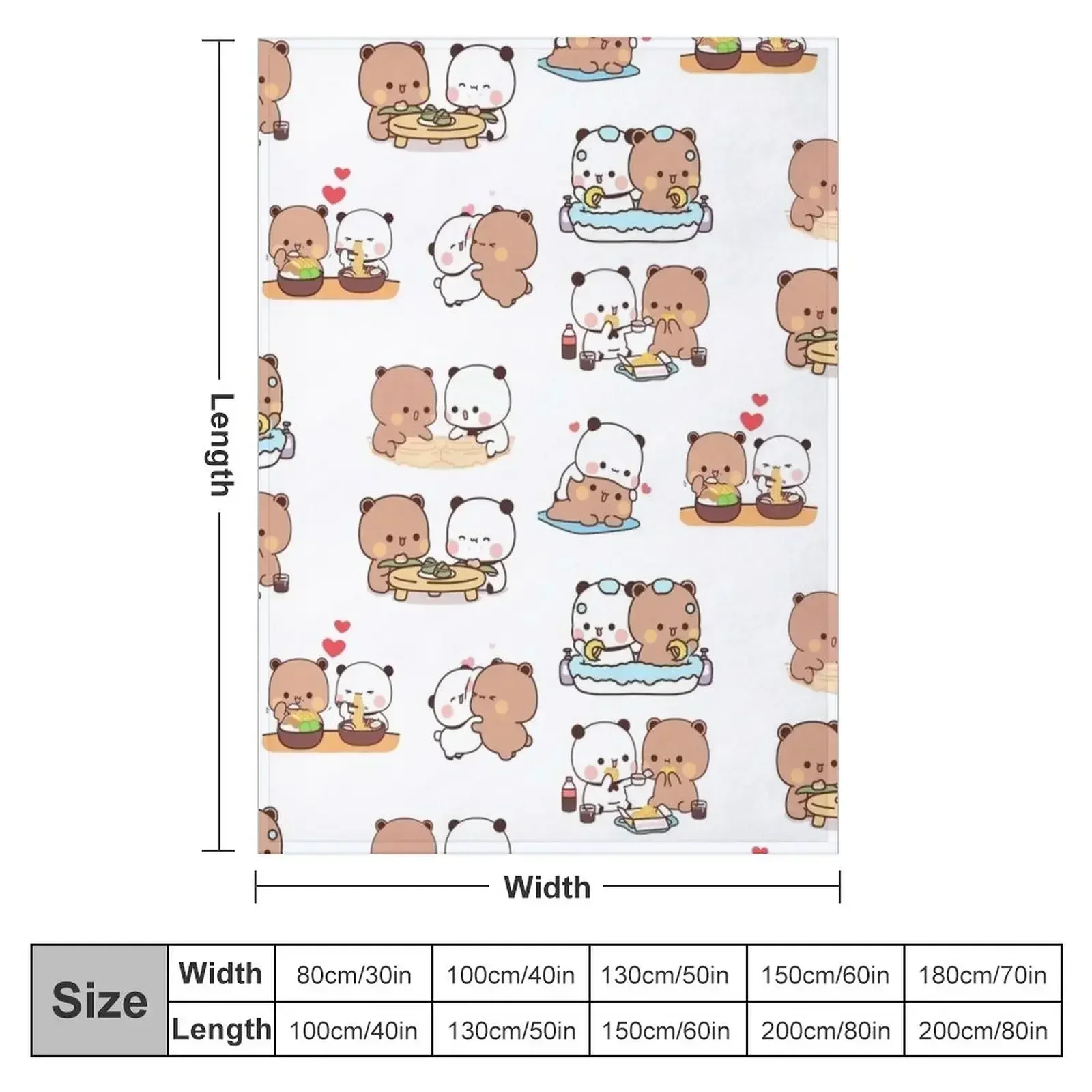 mochi mochi brownie bear sticker pack Throw Blanket Beach Beautifuls Thermals For Travel Blankets