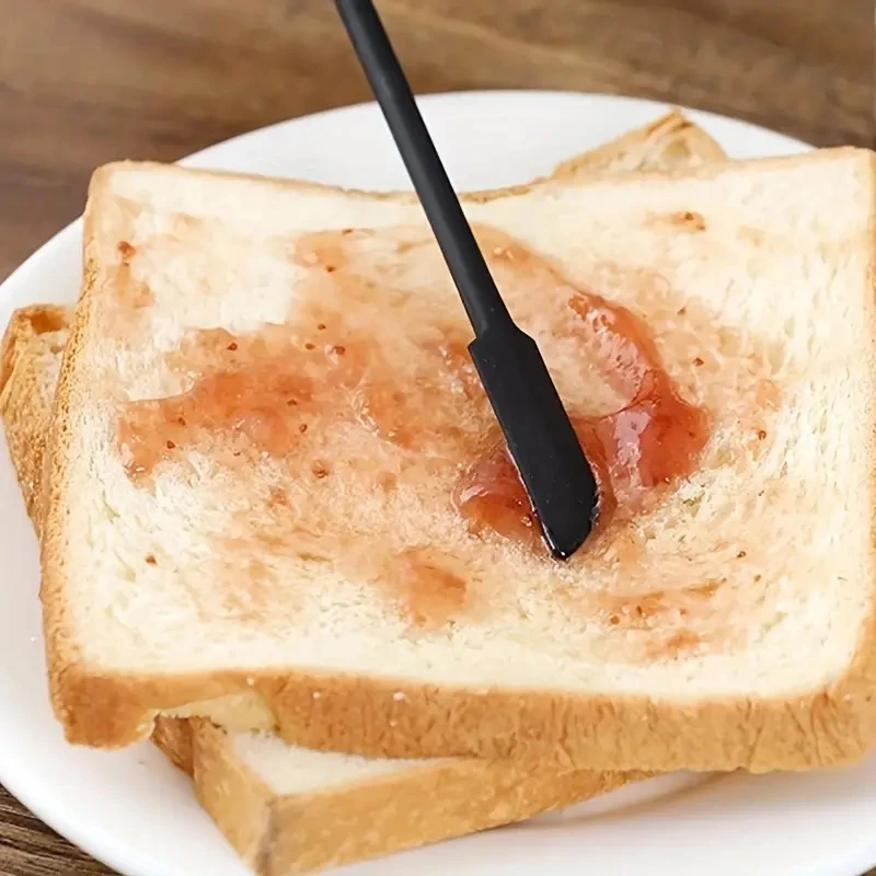 مجموعة ملعقة سيليكون صغيرة مكونة من 3 قطع - مقاومة للحرارة، مقاسات متعددة للبرطمان #5