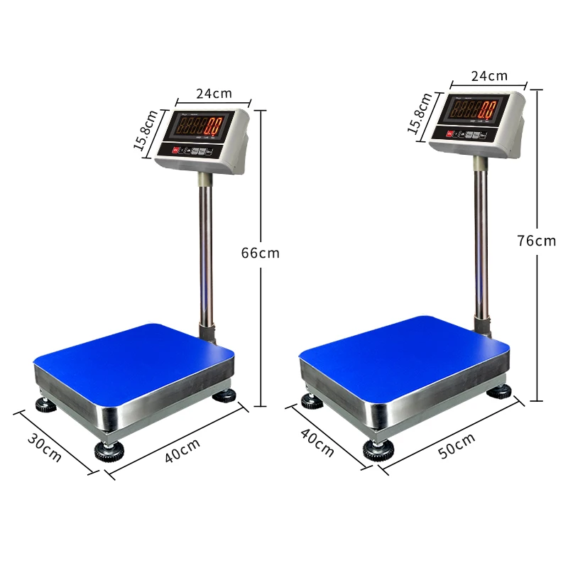 Weighing JK-35 150kg Digital Electronic Balance ABS Material Platform Scale Capacity Stainless Steel Weighing