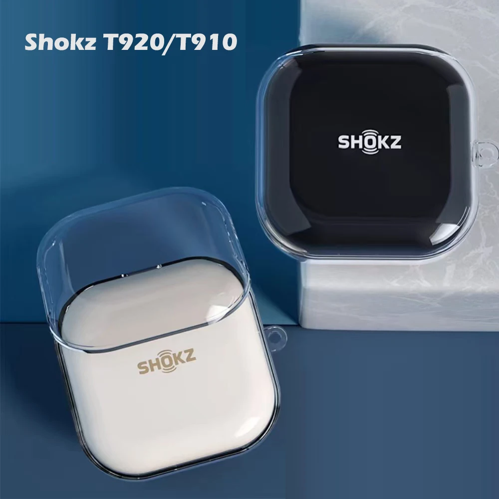 Прозрачный чехол для SHOKZ opendots ONE T920 T910 T511 E310, зажим для ушей, Bluetooth-гарнитура, прозрачный мягкий противоударный чехол из ТПУ