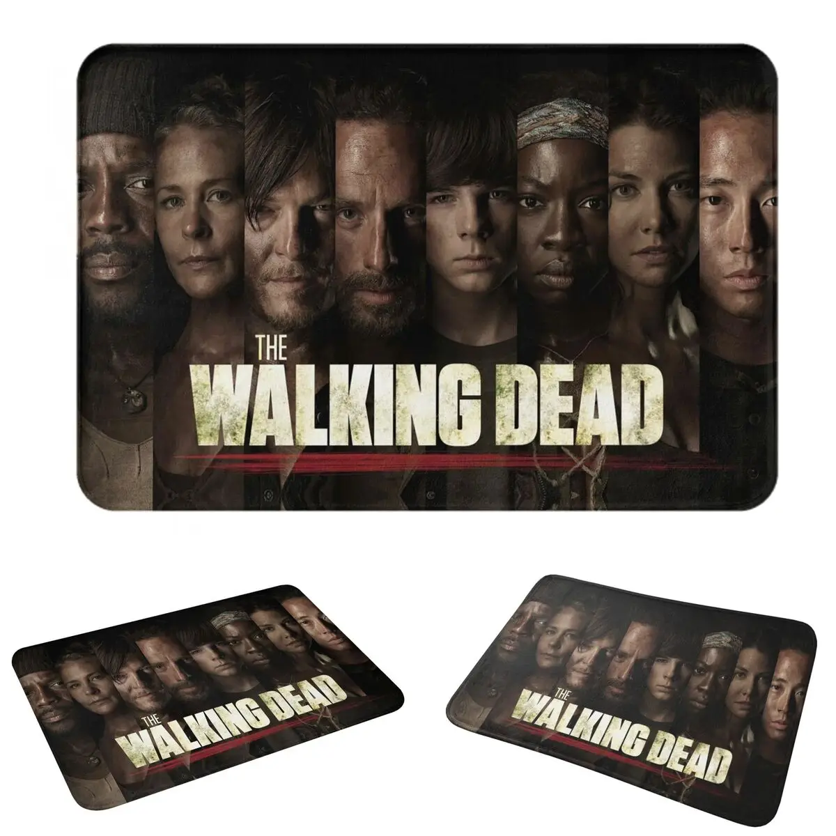 The Walking Dead Doormat Dust-proo Carpet Rug Kitchen Entrance Home Floor Mat for Bathroom Footpad Mats