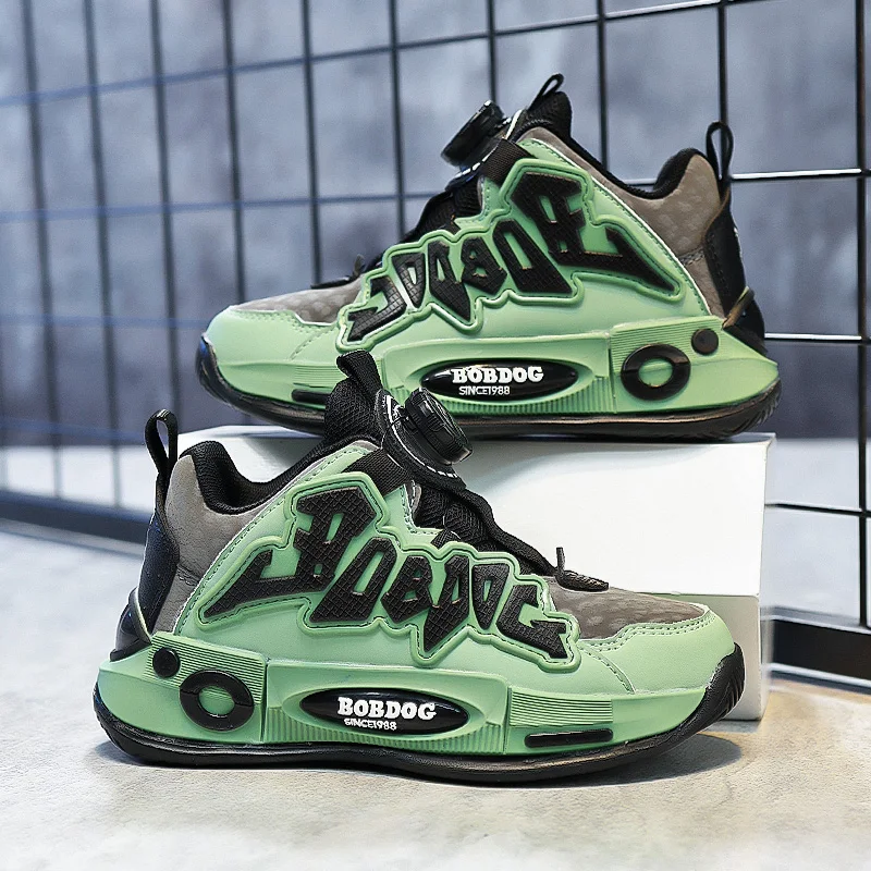 

Детская спортивная обувь, модные сетчатые кроссовки на плоской подошве для бега для мальчиков, удобные амортизирующие уличные повседневные дышащие кроссовки для детей