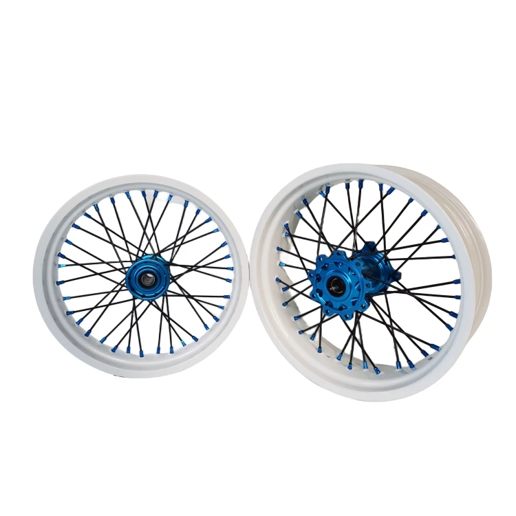Hot-selling Hot Sale Fit for 570 FS Husaberg 2014 16/17 Front Wheel White Rim Supermoto Dirt Bike Wheels