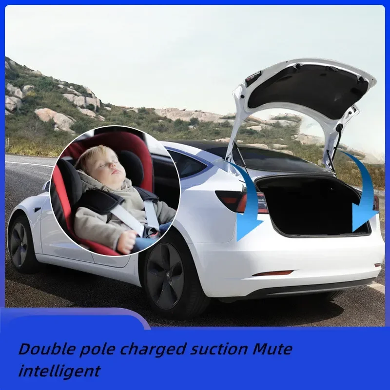 For Tesla Model 3 Model Y Model S Electric Front Trunk Accessories Front Hood Smart Close Open Tailgate Switch Electric Tailgate