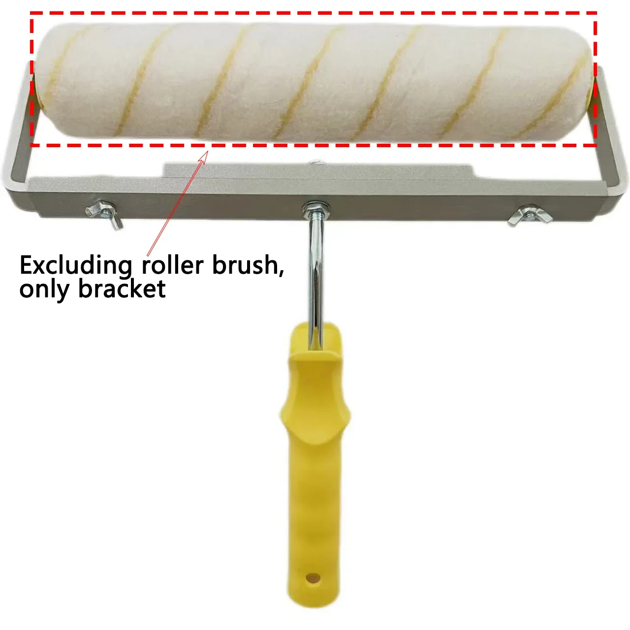 1pcs 12 To 18 Inch Adjustable Handle Extension Pole For Roller Brush Spray Roller Extension Rod Roller DIY Spray Tool