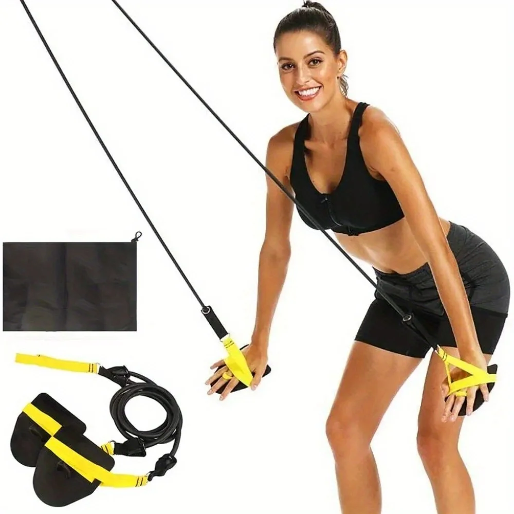 Swimming Arm Training Resistance Pull Rope Suspension For Swimmers Outdoor Water Sports Daily Workout Training Accessory