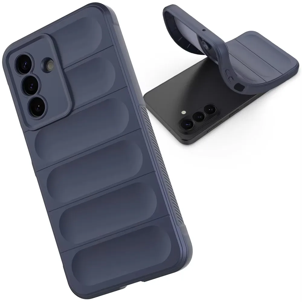 Hot sales Soft Silicone Case For For Samsung Galaxy A57 A37 A27 A17 A26 A16 A55 A35 Rugged Defender Armor Anti Slip Anti Shell