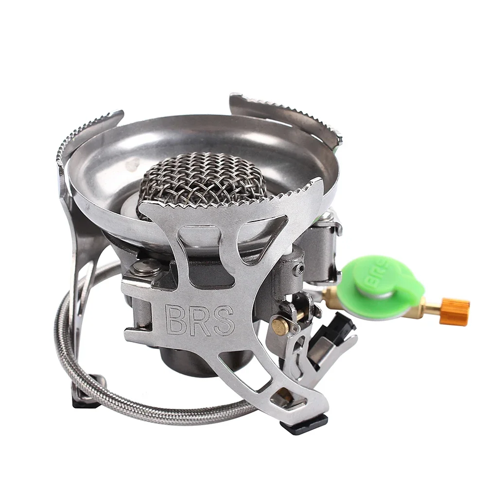 BRS 1400W Windproof Gas Stove Camping Equipment Infrared Heating Burner Outdoor Multi- Function Burners Portable BRS-15