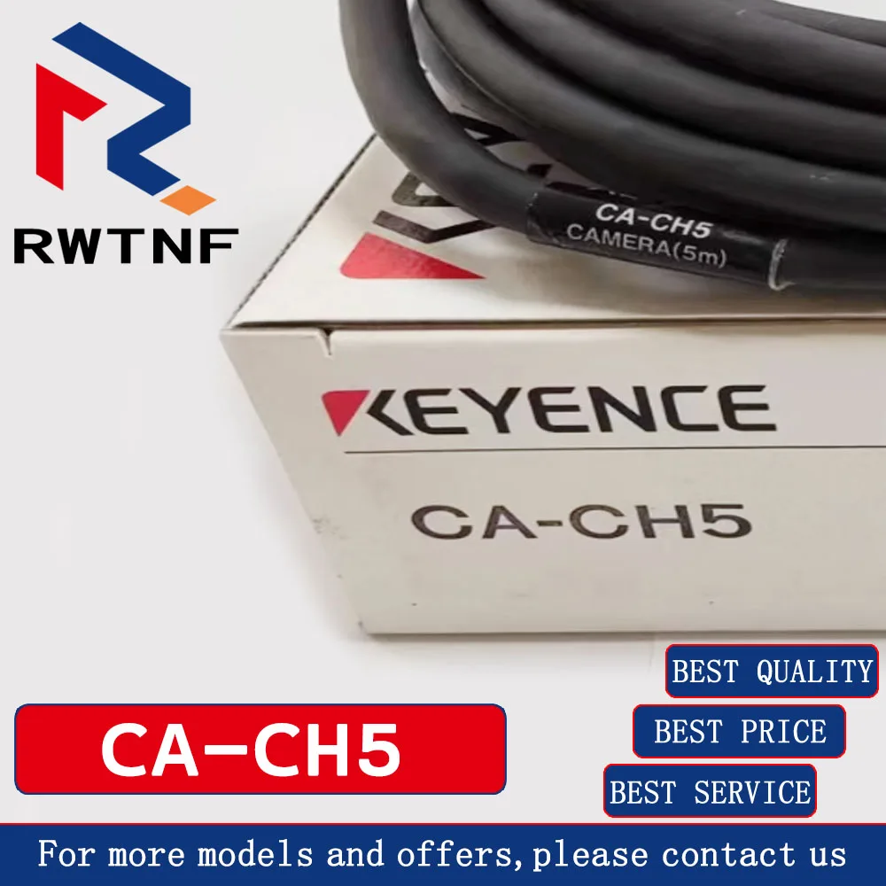 Brand New Genuine CA-CH5 KEYENCE vision system camera cable , in stock