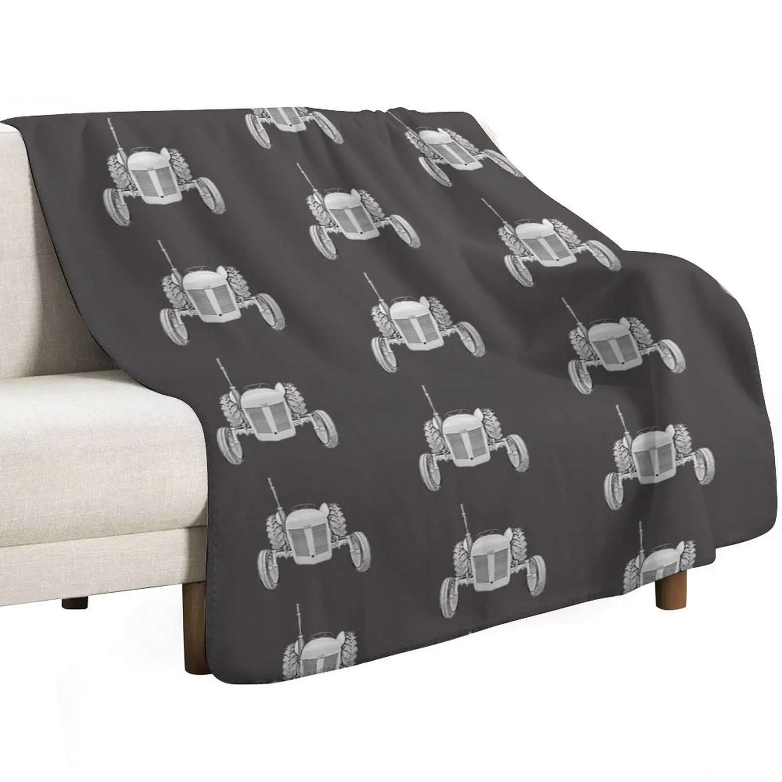 Ferguson Little Grey Fergie classic 1950s tractor Throw Blanket Bed Fashionable Personalized Gift Thins Loose Blankets