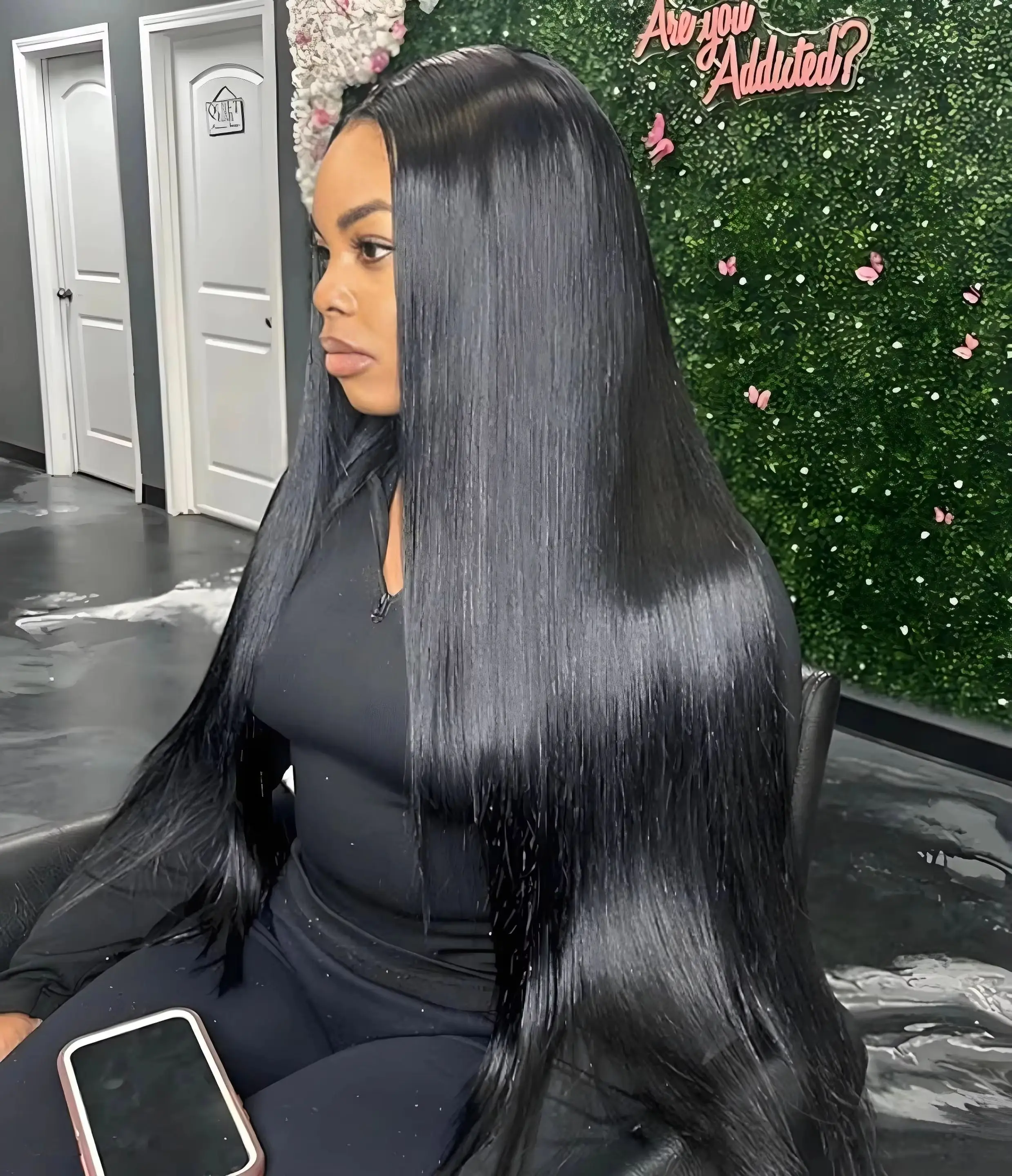 

30 40 Inch 13x4 13x6 Hd Transparent Bone Straight Lace Front Wigs 220 Density Pre Plucked Lace Frontal Human Hair Wigs For Women