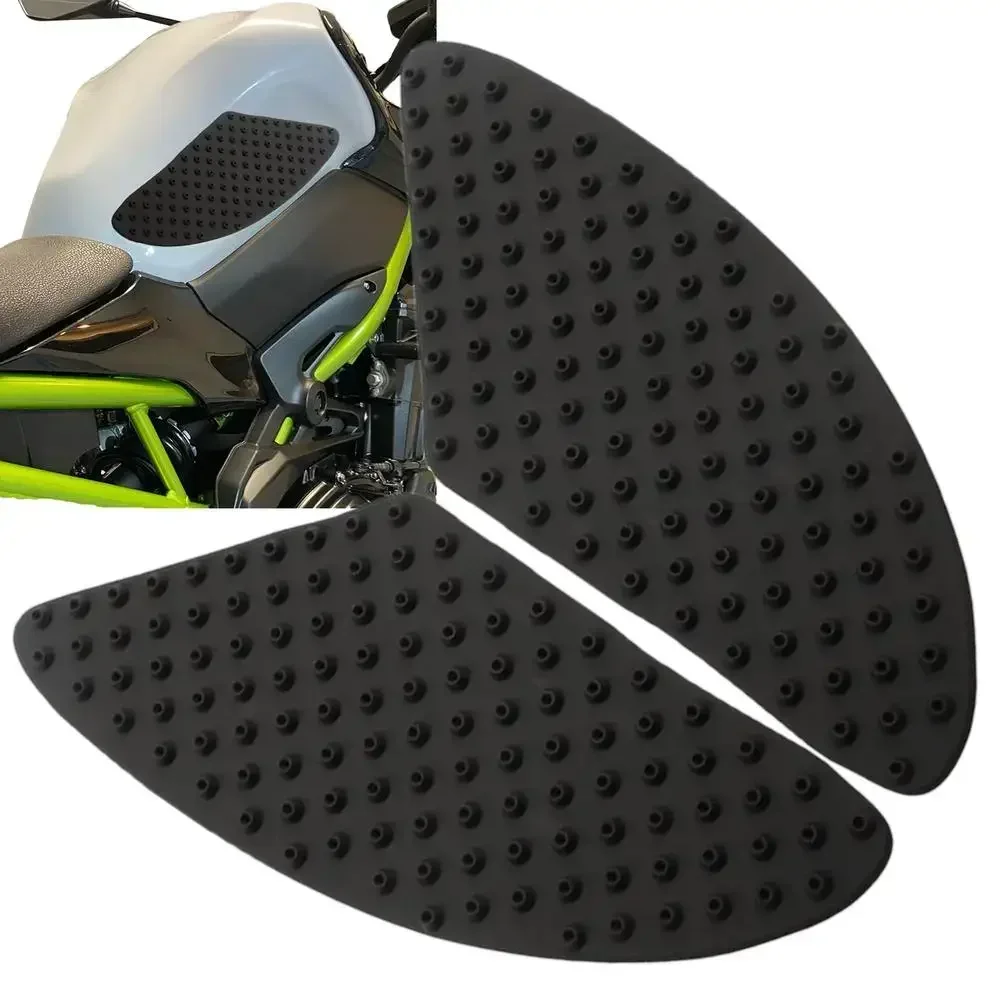 

Tank Grips Motorcycle 2pcs Tank Side Panels Protector Fashionable Anti-Slip Rubber Tank Grips Motorcycle For Boyfriend Father