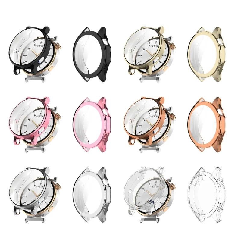 Für Watch GT4 Anti-Kratz-Stoßfänger-Gehäuserahmen, stoßfester Gehäuse-Displayschutz