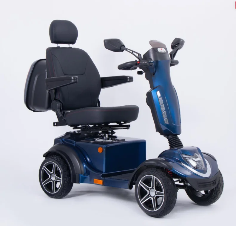 R4SE Handicapped Travel Four-Wheel Electric Mobility Scooter Stylish for Disabled Handicapped Mobility