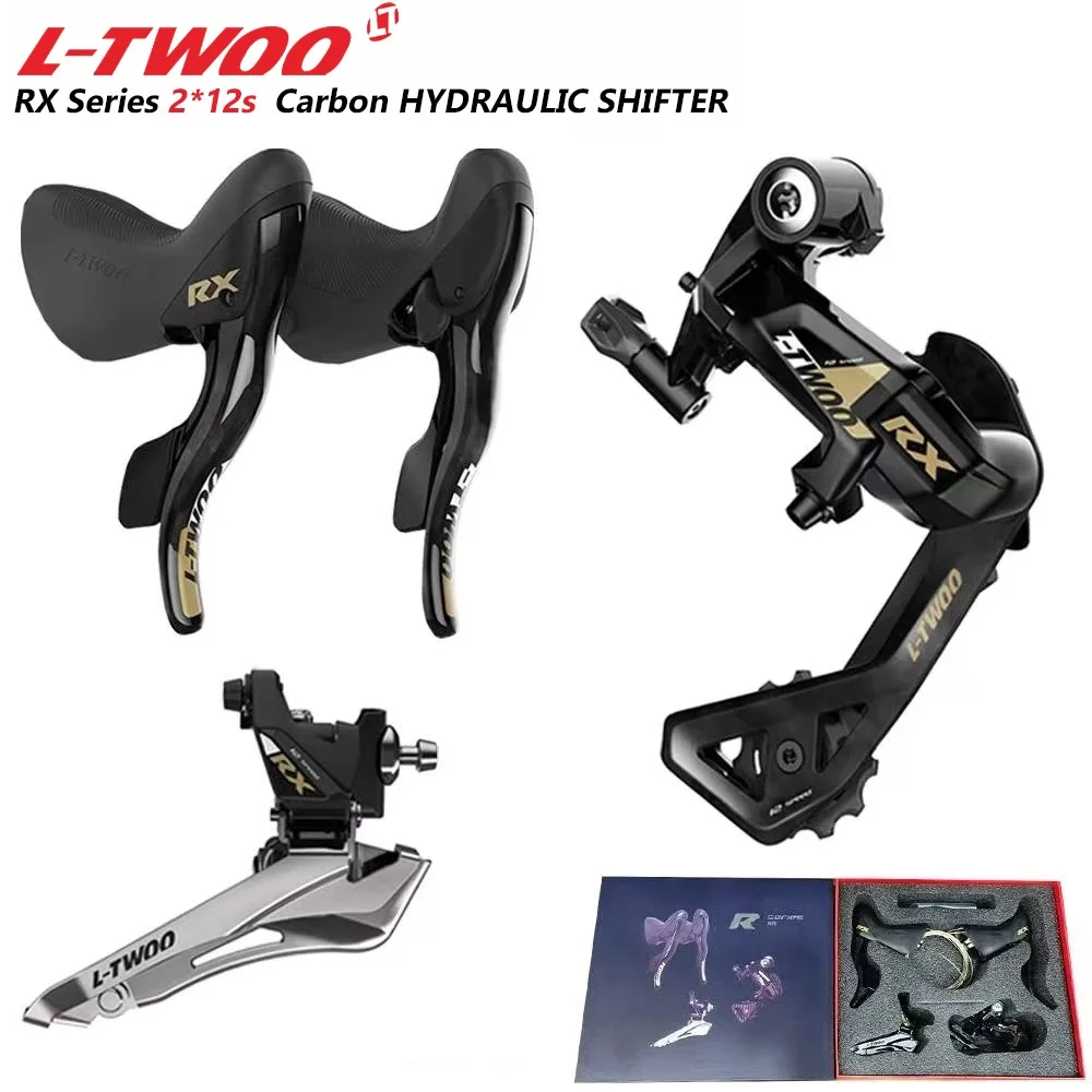 

LTWOO RX 2x12 Speed Road Gravel Bike Carbon Fibre Hydraulic Disc Brake Shifter Caliper Front Rear Derailleur 24s Bike Groupset