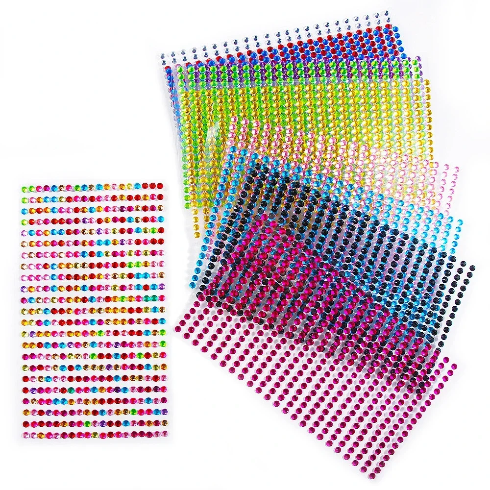 

3-6 мм блестящие алмазные украшения для лица, наклейки для теней для век, самоклеящиеся наклейки для лица, боди-арта, татуировки для бровей, алмазные наклейки для ногтей, украшение