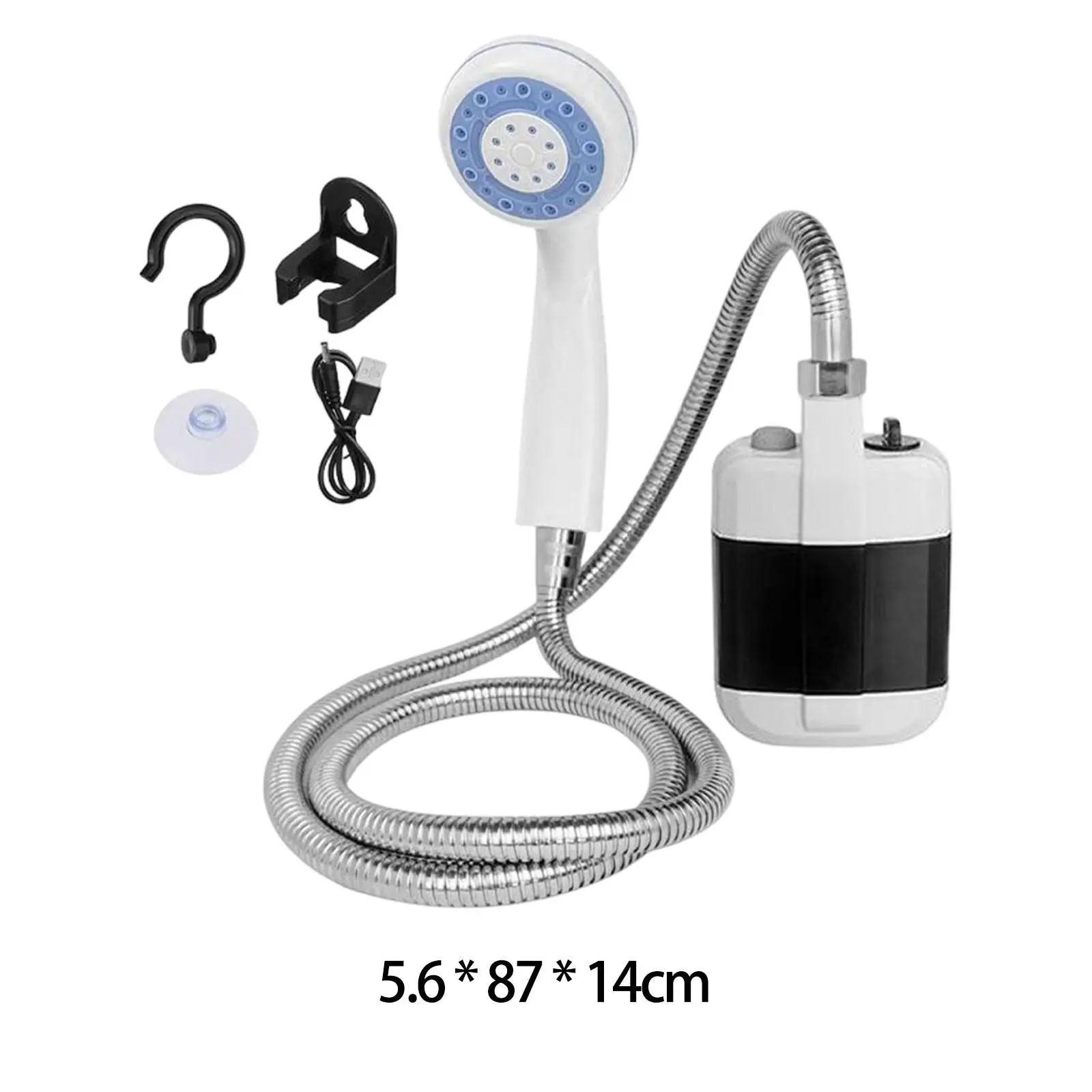 Portable Outdoor Shower Camping Pet Travel Grooming Hiking Plant Watering