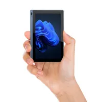 Cheap Small Windows 11 Pro 5.5 Inch Full Capability Fanless Touch Screen  Higole        J4125 Mini Pc