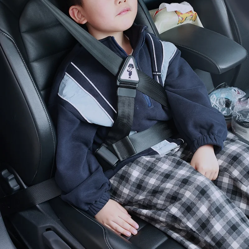 Adjuster Children Kid Car Safety Belt Universal Car Baby Safety Seat Strap Belt Buckle Seat Belt Correction Tape 1/3/5pcs