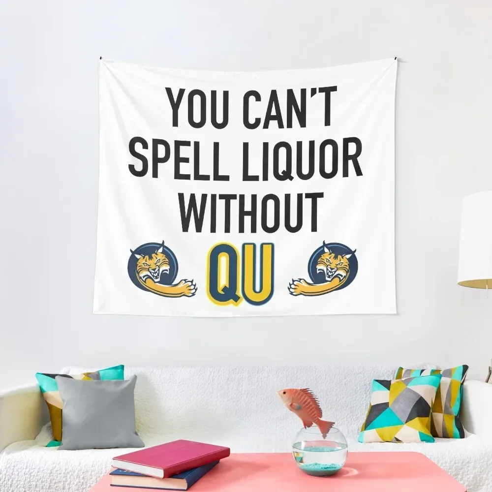 

You Can't Spell Liquor Without QU Tapestry Decoration Wall Anime Decor Wallpaper Bedroom Tapestry