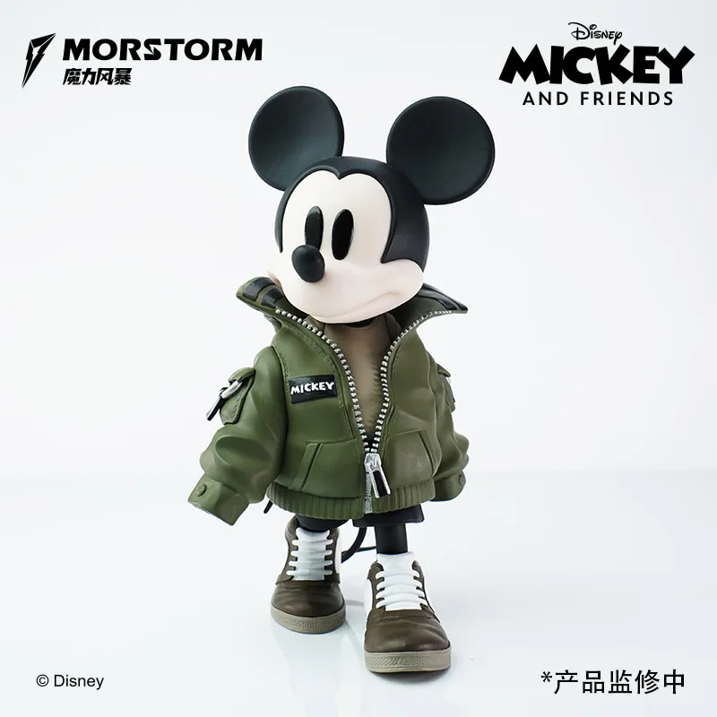 15cm Disney Mickey Mouse Minnie Action Figure Cartoon Tidal Suit Handmade PVC Doll Statue Ornaments Home Decor Birthday Gift toy