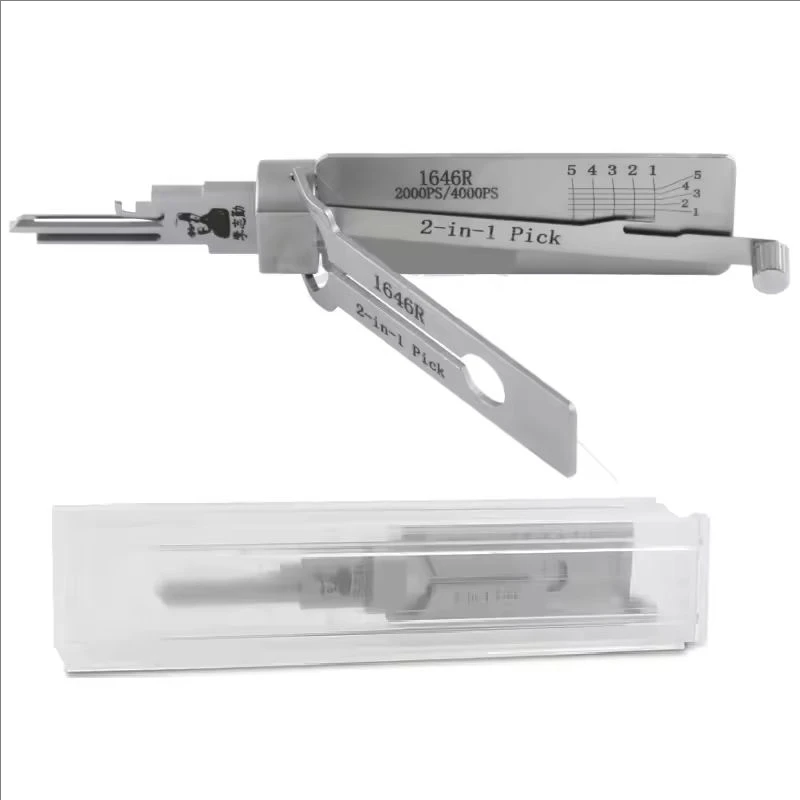 Lishi 2-in-1 Schlosserwerkzeuge SS003 SS003R SS001 SS002 SS002R R52 KW1 KW5 SC1 SC4 SC20 M1 MS2 AM5 R52L für Haustür- und Zivilschlösser – Detail 10