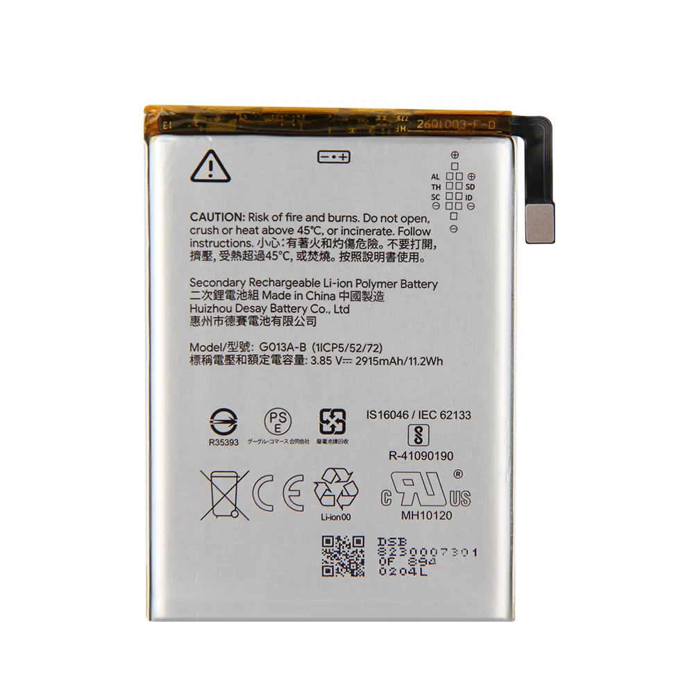 Genuine G013A-B G013C-B G020A-B G020E-B Replacement Battery For HTC Google Pixel 3 3XL 3A XL 3A 3LITE Replaceable Batteria+Tools