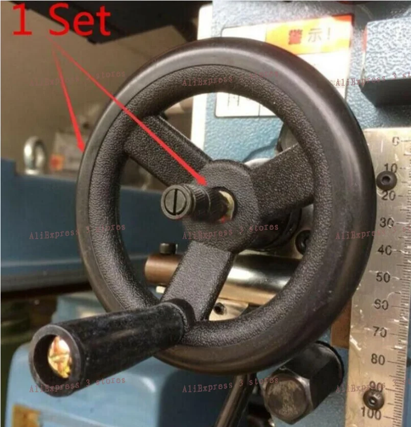 Imagem -04 - Roda Manual de Alimentação de Pena e Conjunto de Botão Reverso de Alimentação Dianteira B125 para Bridgeport