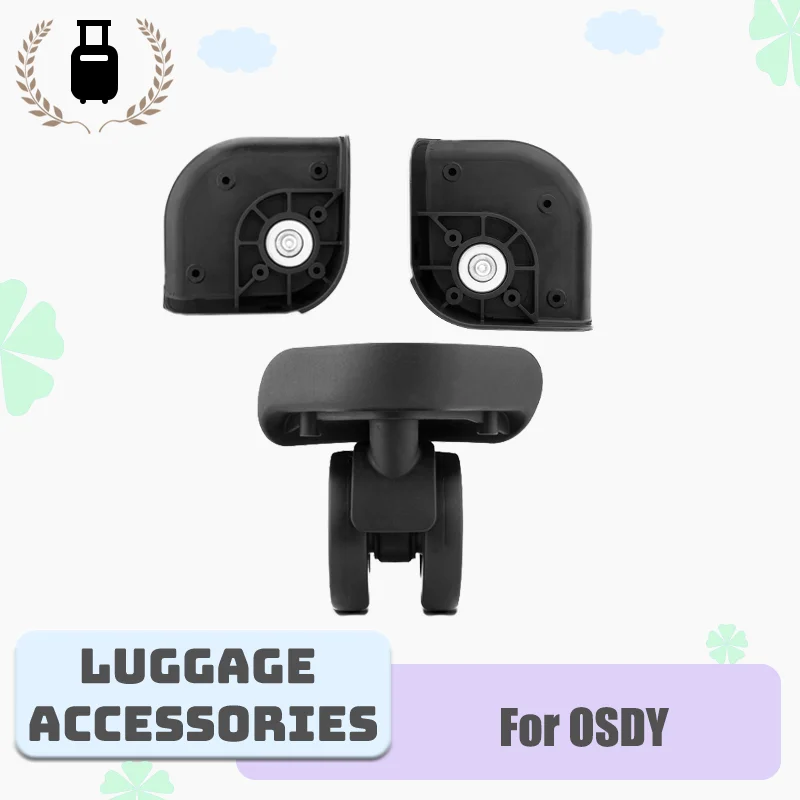 For OSDY w146 Replacement Luggage Wheels - 360° Swivel Rollers Abrasion Resistant Thick Replacement Wheels For Luggage