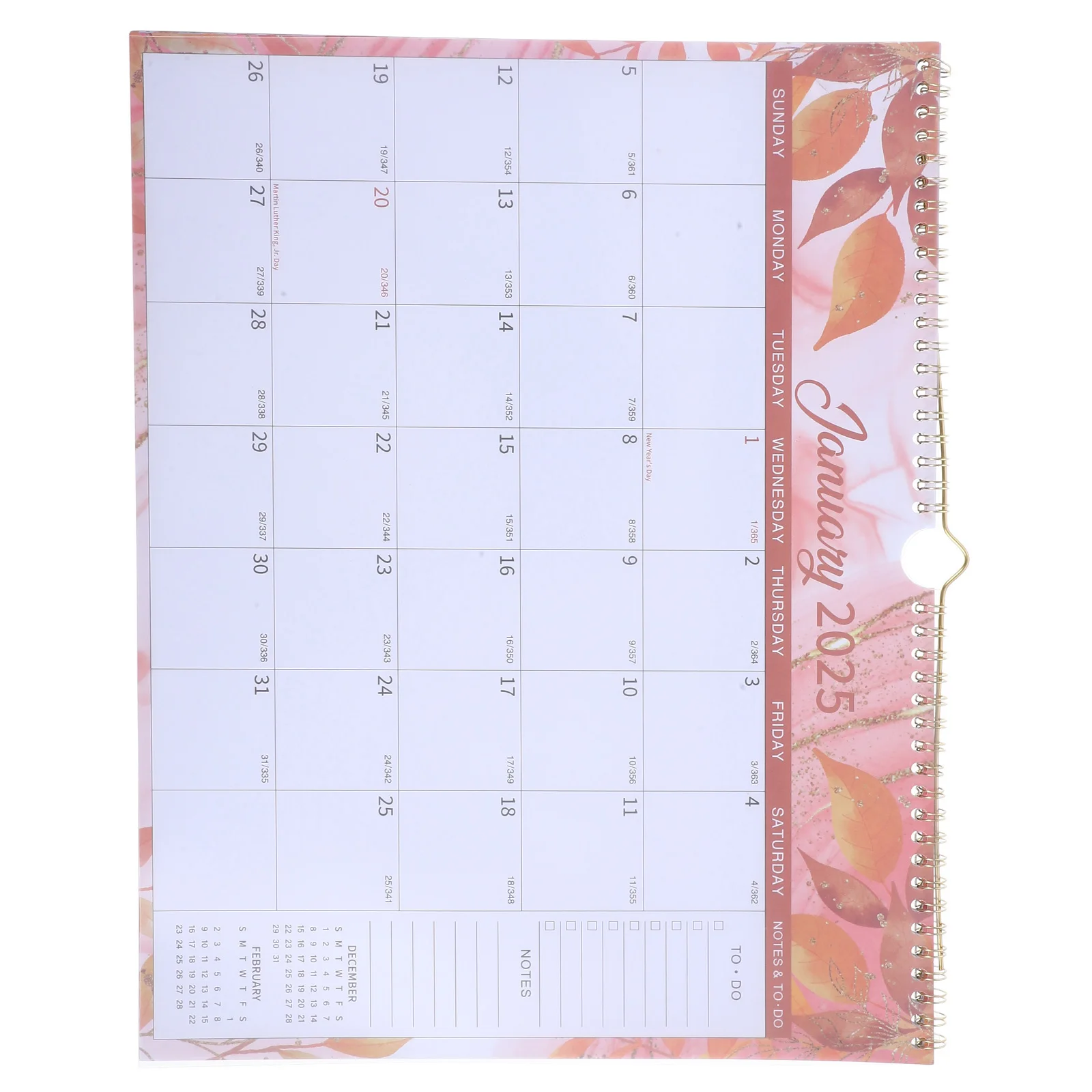 

Настенный календарь 2025 с цветочным ежемесячным дизайном, большой подвесной органайзер для офиса, домашнего декора, функциональный трекер для встреч