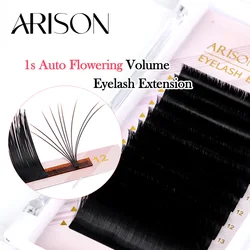 ARISON C/D/cc/dd/M/L Easy Fan Volume 1sAuto Flowering Wimpernverlängerungswimpern Schnell blühende Wimpern für Großhandel mit individuellem Logo