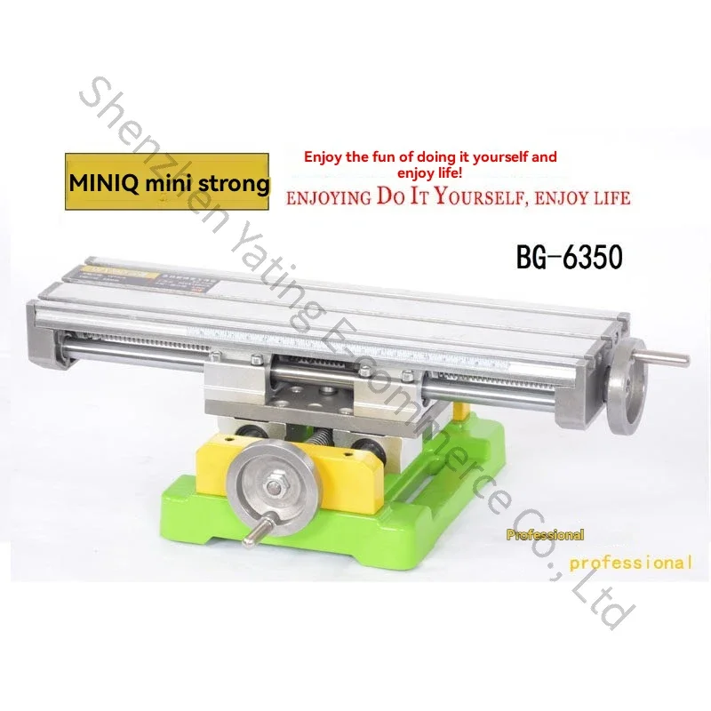 1PC Precision Cross Slide Table Worktable BG-6350 Bracket Mini Micro Multifunctional Milling Worktable