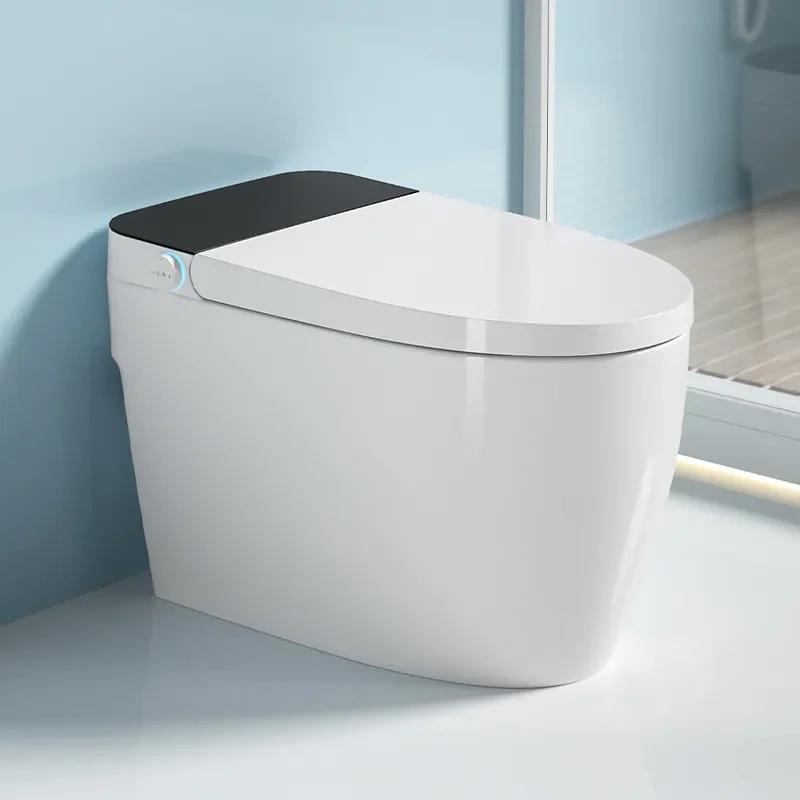 for Light Intelligent Simple Built-in Splash-proof Foam Shield Automatic Flip Cover Household Integrated Siphon Toilet