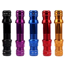RS001 RS00 DIY Fishing Rod Metal Reel Seat 16# 18# 20# 22# 24# 26# 28# Black Red Purple Blue Golden Leave Message Which Colour
