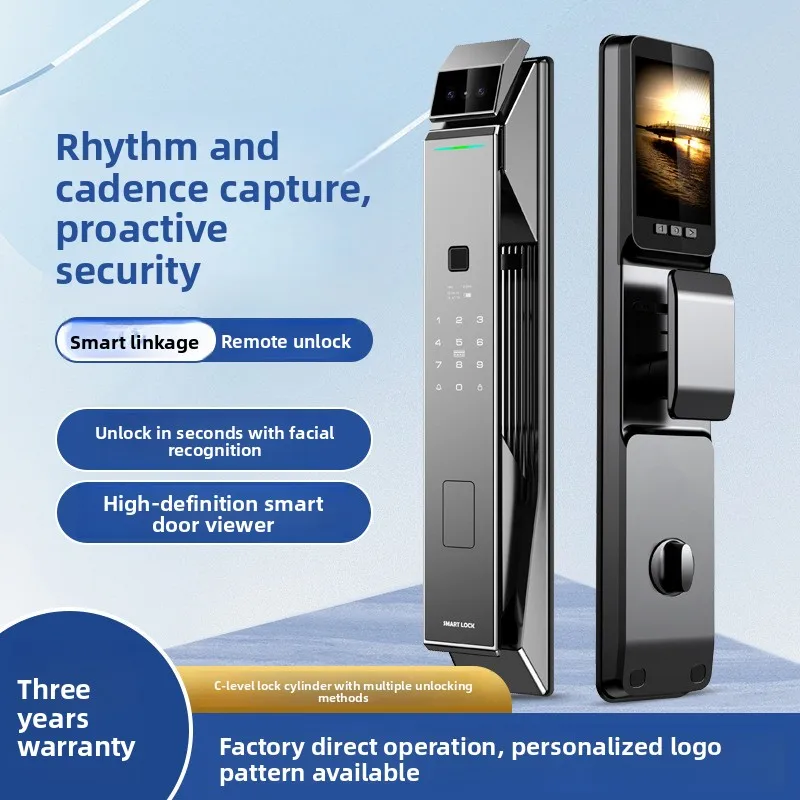 

Automatic Facial Recognition Smart Lock Password Lock Stay Capture Fingerprint Lock Home Smart