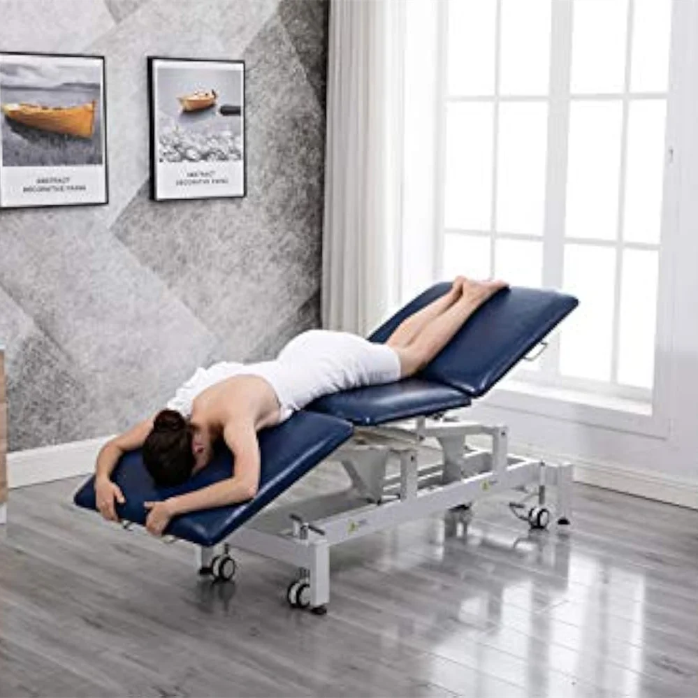 

3-section Adjustable Physical Therapy Electric Treatment Massage Table