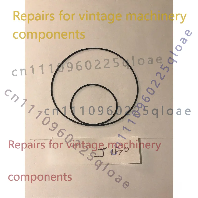 Juego de Correas de Repuesto para Reproductor de Casetes Aiwa J150, Repuestos de Reparación de Goma Elástica para Reproductor de Casetes Vintage