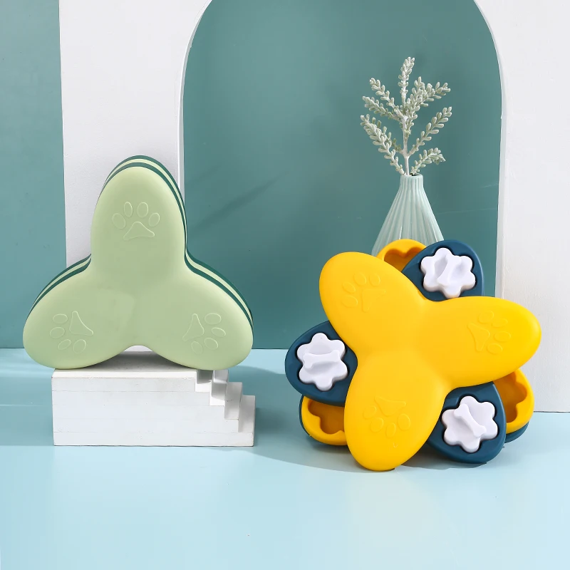 

2025 Interactive Plastic Dog Puzzle Toy IQ Training Slow Food Dispenser Funny Feeder 3 Level Pet Supply Box for Cats 5cm Size