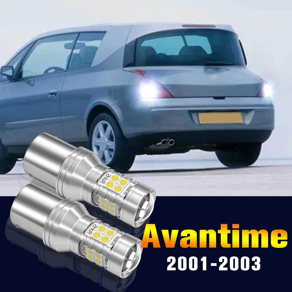 2pcsLED Reverse Light Bulb Backup Lamp For Renault Avantime 2001 2002 2003 Accessories