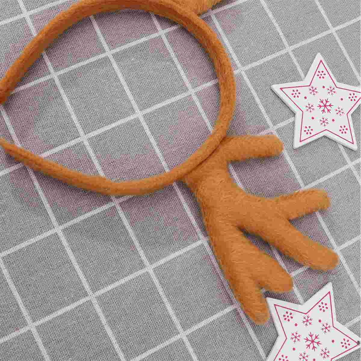 Antler Hair Accessary Headband Prop Faixas de Natal Aros Trajes de Halloween para Adultos