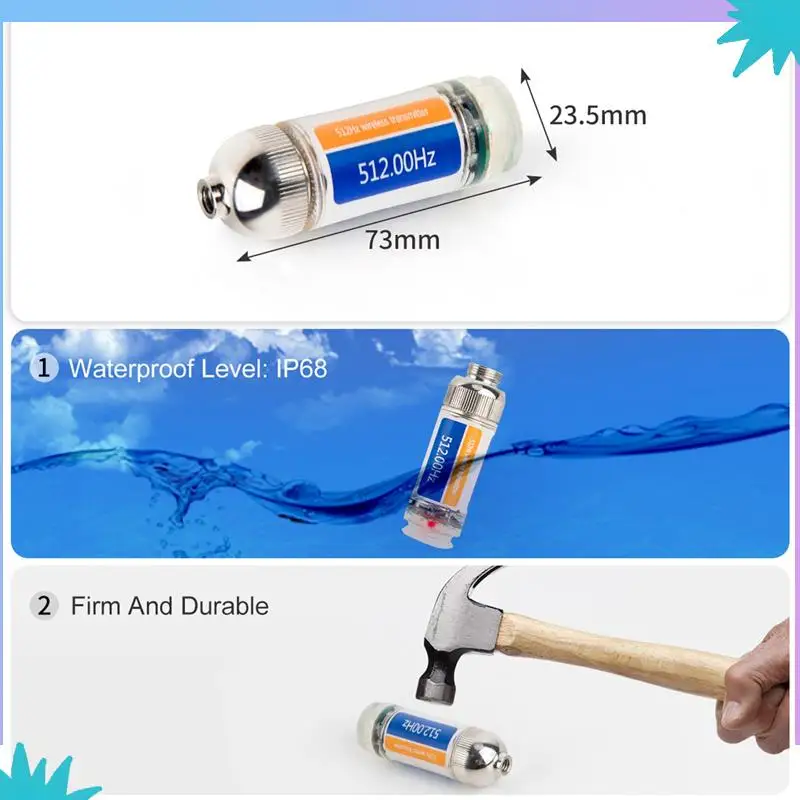 ABZW Тисположение эндоскопической камеры СИАНСПАН Сигнальный зонд для системы осмотра подземных труб