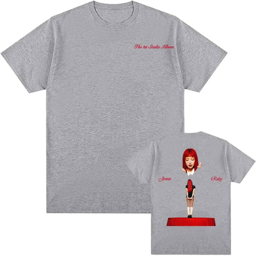 Jenny Ruby 2026 MadCool Music Festival Double-sided Pattern K-pop Cotton Men's and Women's Universal Short-Sleeved T-Shirt - view 5